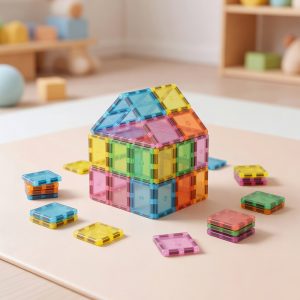 BuildPlay Magnetic Tiles Set